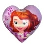 Ballon Princesse Sofia Coeur Lilas Disney