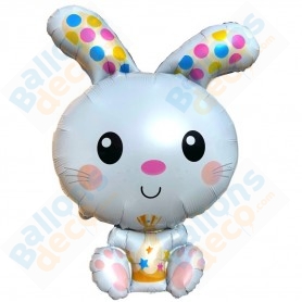 Snoes Bosdier Lapin Sweet Rabbit Set de Ballons 3 Ans - Décoration  d'Anniversaire 