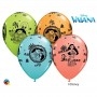 Ballons Vaiana De Baudruche Disney x 10 Moana
