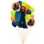 Ballons Rebelle Princesse En Grappe