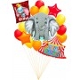 Ballons Dumbo Cirque Grappe Luxe Cirque