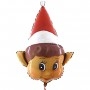 Ballon Tête D'Elfe de Noël