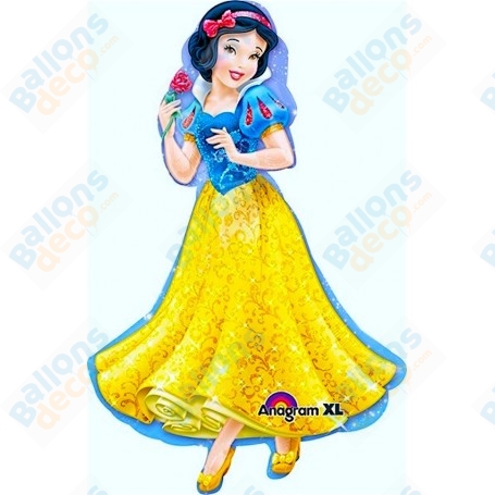 Ballon Blanche Neige Princesse Disney, Décorations ballons pour anniversaire.