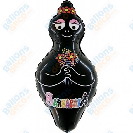 Ballon Barbamama des Barbapapa, décorations ballon anniversaire.