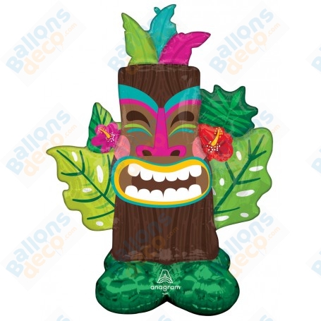 Ballon Tiki Island Airloonz, décoration ballon soirée Tropical, Anniversaire.