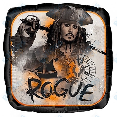 Ballon Rogue Pirates des Caraïbes Disney, Décorations ballons pour anniversaire.