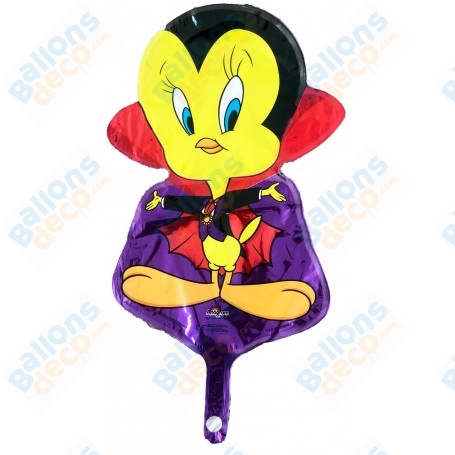 Ballon Titi Vampire D'Halloween Mini Tige