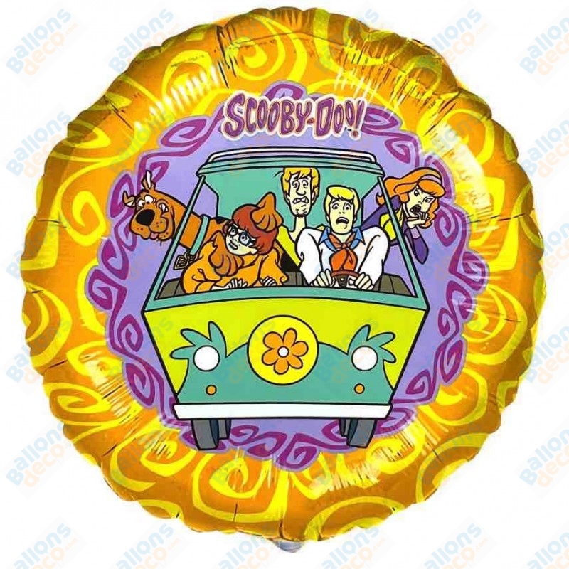 Ballon ScoobyDoo Dans Le Vanne Ballon Anniversaire