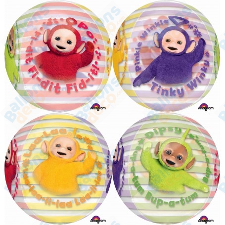 Ballon Télétubbies 4 Faces Anniversaire