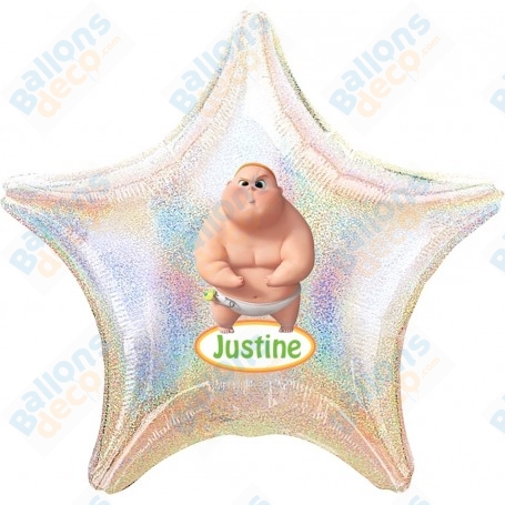 Ballon Jimbo Baby Boss Personnalisable Anniversaire