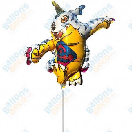 Ballon Gabumon Des Digimon Mini Tige