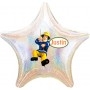 Ballon Sam Le Pompier Personnalisable Anniversaire 1 face, Décorations ballons pour anniversaire.