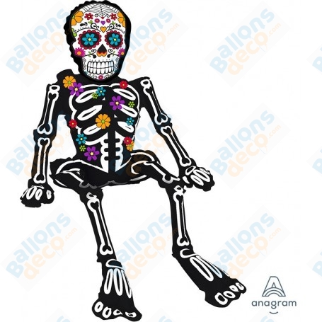 Ballon Squelette Dia Des Los Muertos air