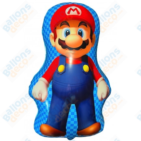 Ballon Super Mario Nintendo Forme