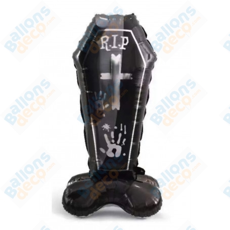 Ballon Cercueil Rip D'halloween Airloonz