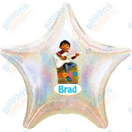 Ballon Coco Disney Personnalisable 1 Face, Décorations ballons pour anniversaire.