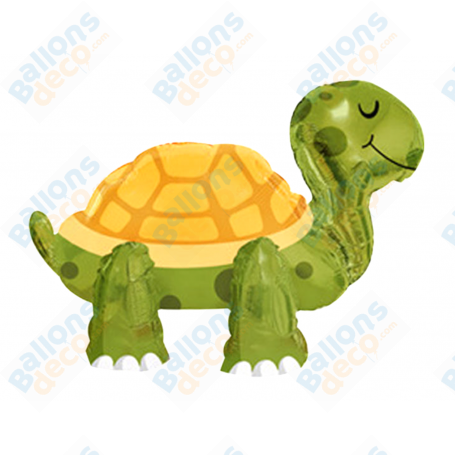 Ballon Tortue 4D Articulées, décoration ballon animaux aquatique, anniversaire enfant.