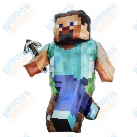 Ballon Minecraft Gaming  Jeux Vidéo