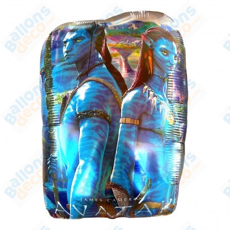 Ballon Avatar Plastron Jack Sully et Neytiri de Disney, décorations ballon anniversaire, Film.