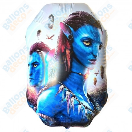Ballon Avatar Jack Sully et Neytiri de Disney, décorations ballons anniversaires.