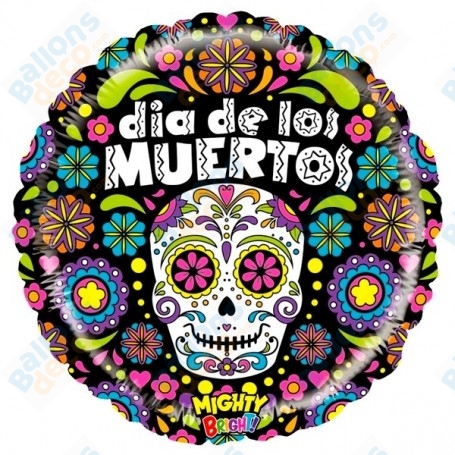 Ballon Dia  De Los Muertos Coco Disney