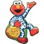 Ballon Elmo Citrouille D'Halloween