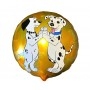 Ballon 101 Dalmatiens Jaune Disney