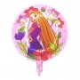 Ballon Princesse Raiponce Fleurs Dessin Disney