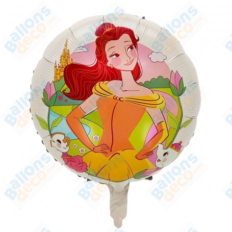 Ballon Belle de la Belle et la Bête Dessin Disney, Décorations ballons pour anniversaire.