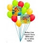 Ballons Le Roi Lion Guard 2 Faces en Grappe Disney, Décorations ballons pour anniversaire.