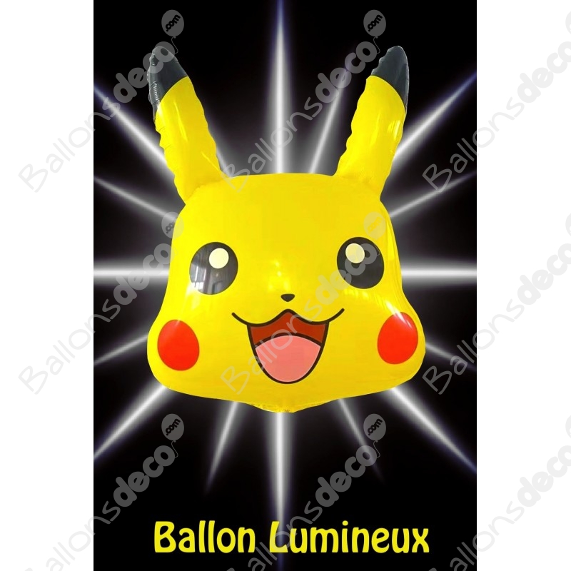 Ballon Pikachu Lumineux - Anniversaire Pokémon 
