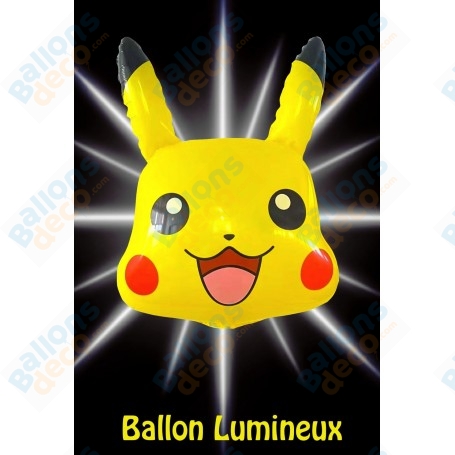 Ballon Pikachu Lumineux