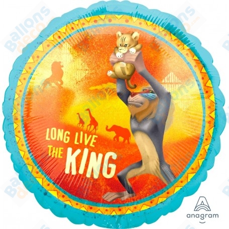 Ballon Le Roi Lion New Face 1 Disney, Décorations ballons pour anniversaire.