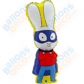 Ballon Simon Superlapin, Décorations ballons pour anniversaire.