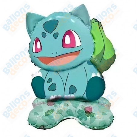 Ballon Bulbizarre Pokémon Stand-Up Anniversaire