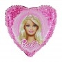 Ballon Barbie Coeur Rose Princesse