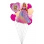 Ballon Barbie Coeur Rose Princesse Anniversaire