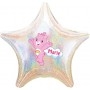 Ballon Des Bisounours Rose Personnalisable Anniversaire 1 Face