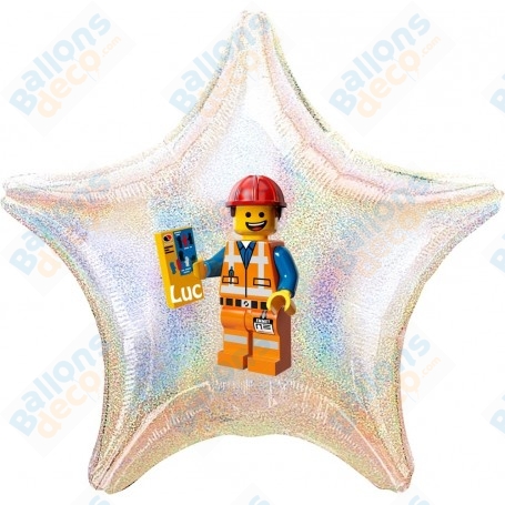 Ballon Lego Personnalisable Anniversaire 1 Face