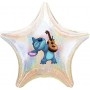 Ballon Stitch Guitare Personnalisable Disney 1 face, Décorations ballons pour anniversaire.