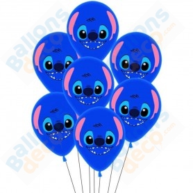 Ballons - Ensemble de ballons - Lilo et Stitch - Ballons en latex -  Anniversaire 