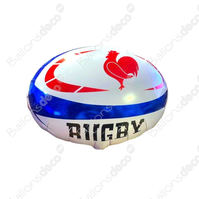 Ballon De Rugby Blanc Coq - Coupe du Monde de Rugby 