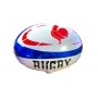 Ballon De Rugby Blanc Coq