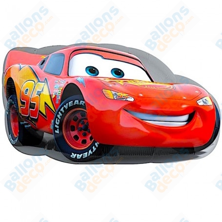 Ballon Cars Voiture rouge de Disney, Décorations ballons pour anniversaire.