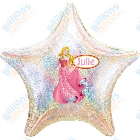 Ballon Princesse Aurore Personnalisable Anniversaire Disney 1 face, Décorations ballons pour anniversaire.