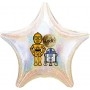 Ballon Star Wars R2-D2 et C-3PO Personnalisable Disney 1 Face