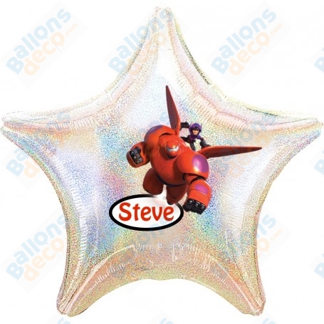 Ballon Big Hero 6 Personnalisable Disney 1 face, Décorations ballons pour anniversaire.