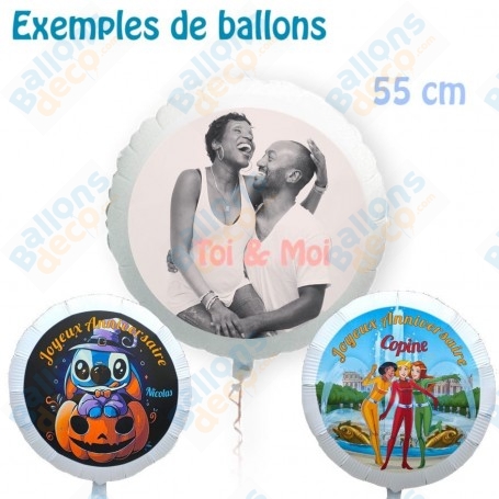 Ballon Personnalisable Avec Une Photo