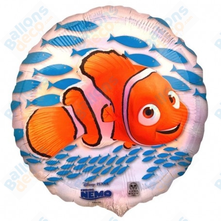 Ballon Nemo Transparent Disney pixar Anagram, Décorations ballons pour anniversaire.