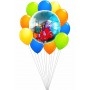 Ballons Nemo et Dory Panoramique en Grappe Disney, Décorations ballons pour anniversaire.
